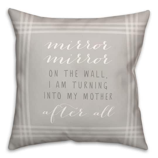 I&#x27;m Turning Into My Mother Throw Pillow